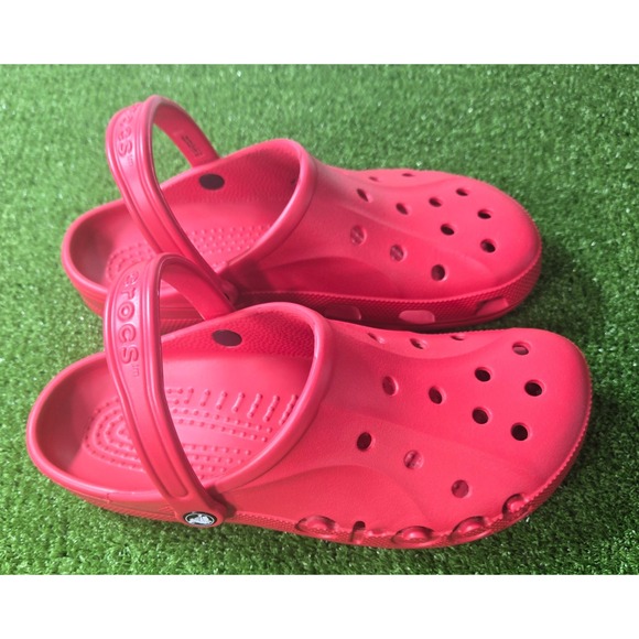 Crocs Adult Baya Clogs Pepper Red sz 11 Men's - Picture 4 of 8